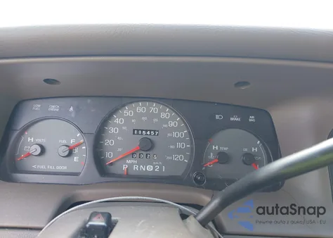 2001 Mercury Grand Marquis Gs z USA, uszkodzony, nr VIN 2MEFM74W41X707447